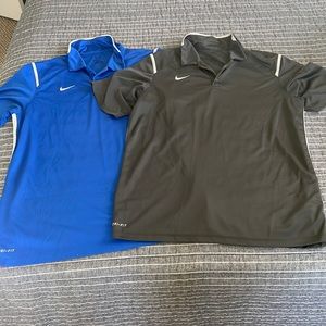 Nike Dry fit polos